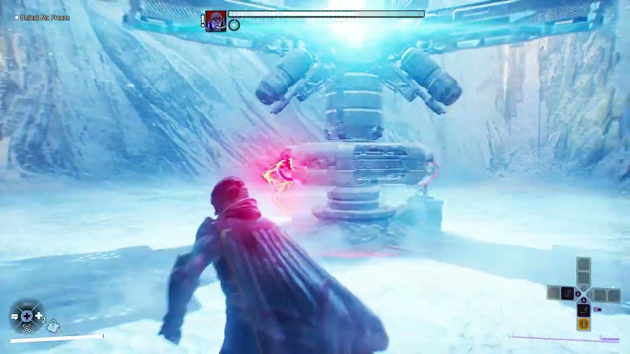 Gotham Knights Mr Freeze Boss Fight Second Phase with Titan Robin