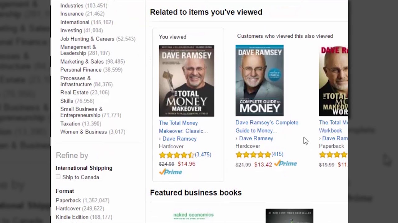 Internet Business Master Class (IBMC) - Retail Shelf Test