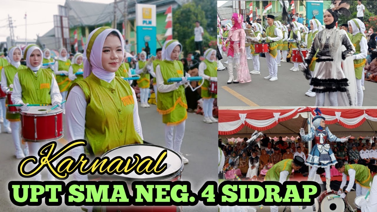 KARNAVAL UPT SMA NEG. 4 SIDRAP || SEMARAK HUT RI KE - 79 KEC. PANCA RIJANG
