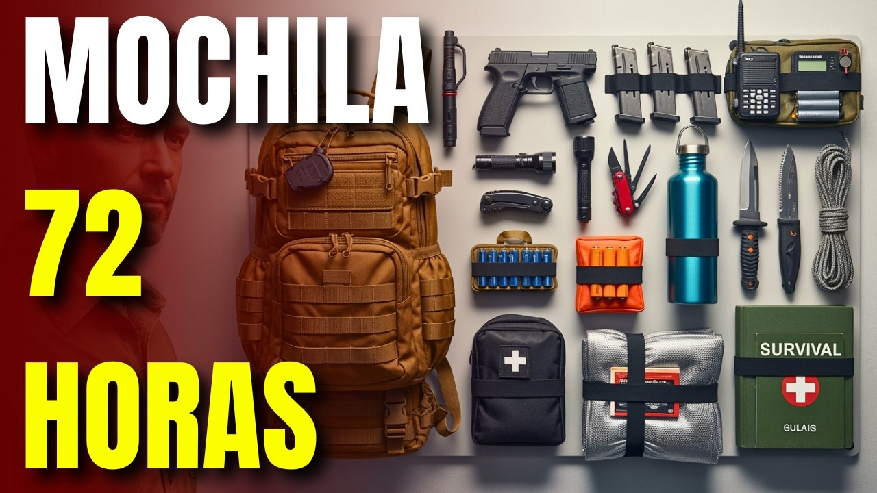A MELHOR Mochila de 72 Horas | Como Montar o Kit de Sobrevivência PERFEITO
