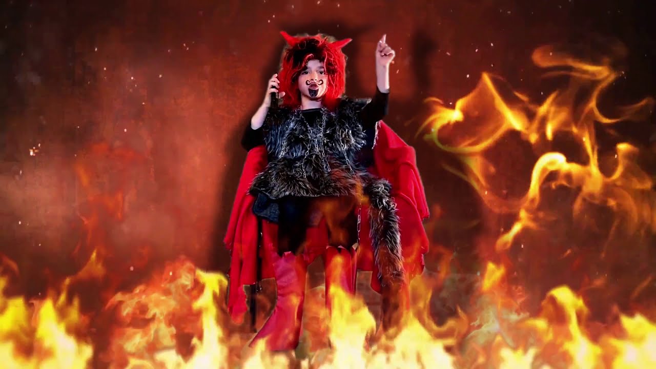 Taneček přes dvě pekla (Pekelný taneček přes nouzový stav) - hudební pohádka MŠ Housenka 2020