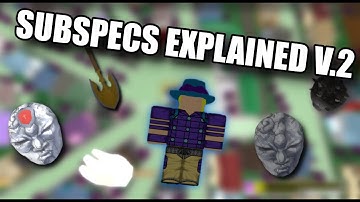 Project JoJo | Sub-specs Explained V2.0
