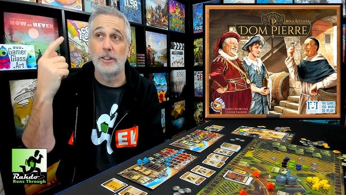 Dom Pierre Afficianado Pledge Kickstarter Board Game - The Game