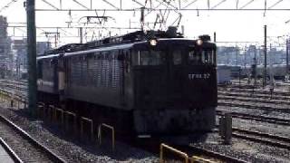 EF64　0番台と1000番台の重連単機回送（Part2、尾久発車）