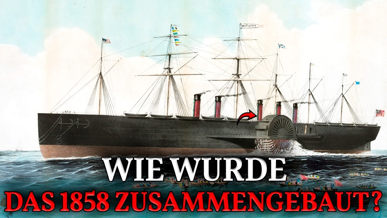 EISENRIESE. Wie wurde das 20.000-Tonnen-Schiff „Great Eastern