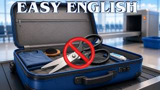 Easy English Listening (A2โB1) | Working at Airport Security