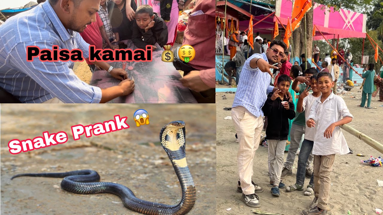 Haju Shiv Mandir || Mahashivratri Special 🕉️|| Snake Prank 🐍|| enjoy 😇