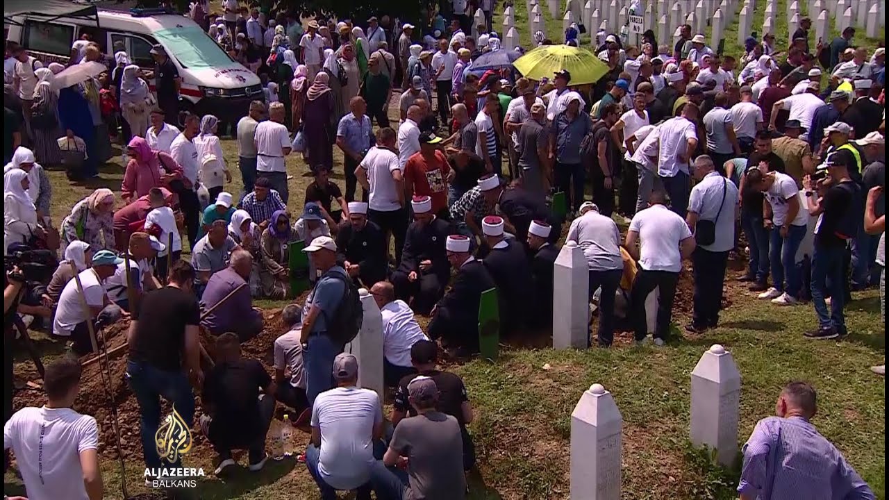 دفن 30 ضحية أخرى في بوتوتشاري بعد 28 عاماً من مذبحة سريبرينيتسا