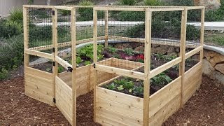 Raised Bed 8x8 Deer Fence Introduction