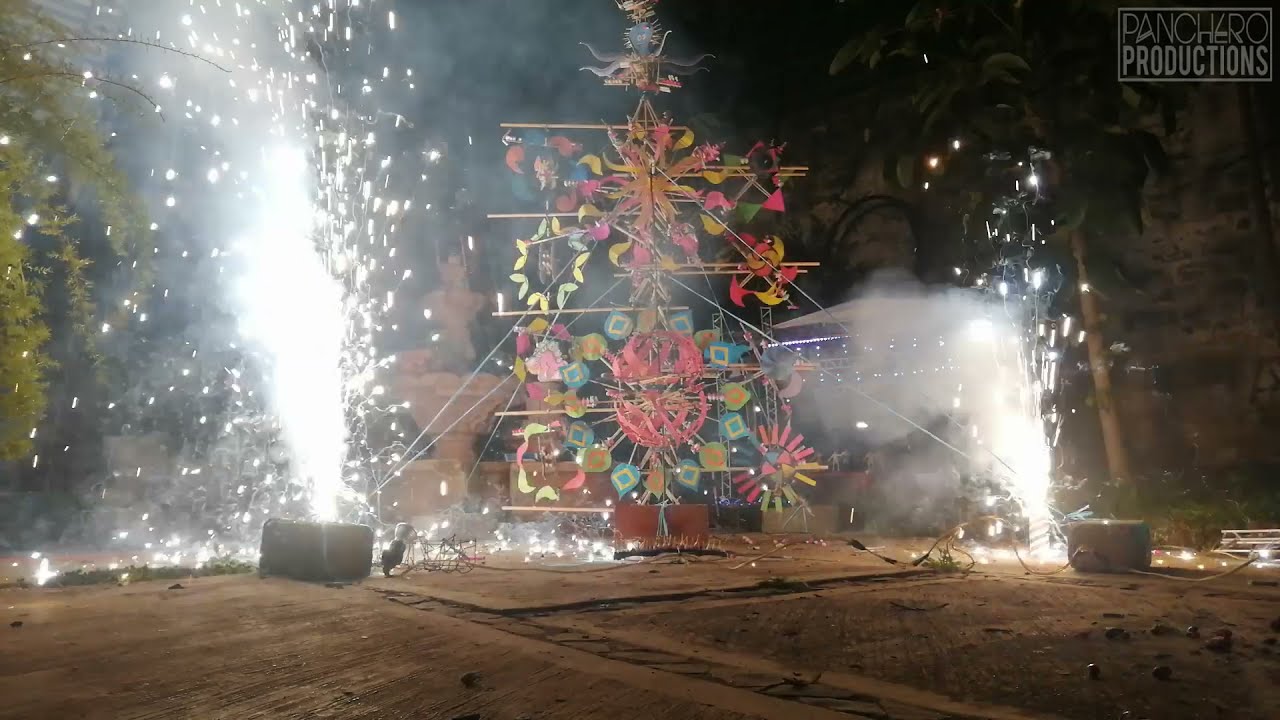 Mini castillo pirotécnico (Diciembre 2020)