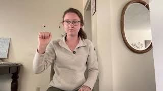 Asl 3, class session 5, classmate response to Rachel