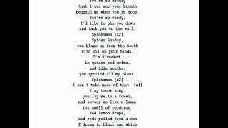 Video thumbnail of "Veruca Salt - Spiderman 79 (Lyrics)"