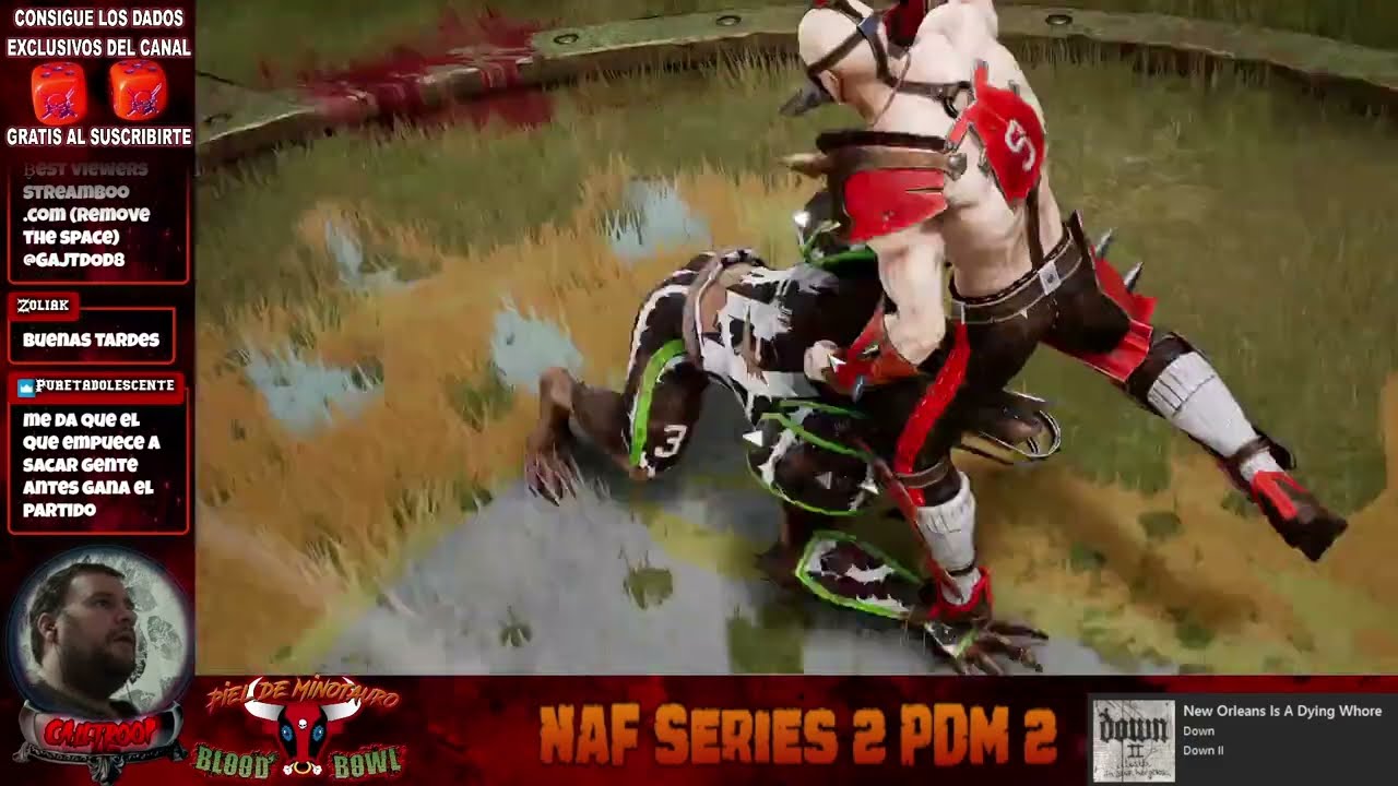 PDM NAF Series 2 - R3 M3 - Khorne Vs Necromantic (Sphinx)