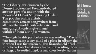 BSMDDS1117 JUSTIN DAVIES The Library