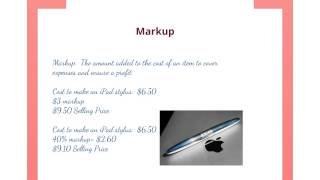 Break Even Markup Markdown