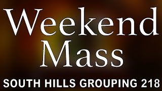 Saturday Catholic Mass - St. Valentine's Pittsburgh - 03/14/2026