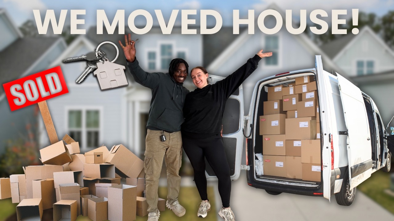 WE FINALLY MOVED HOUSE!! 🏡