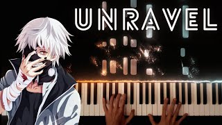 Unravel - Tokyo Ghoul OP (Acoustic) | Piano Cover 🎹