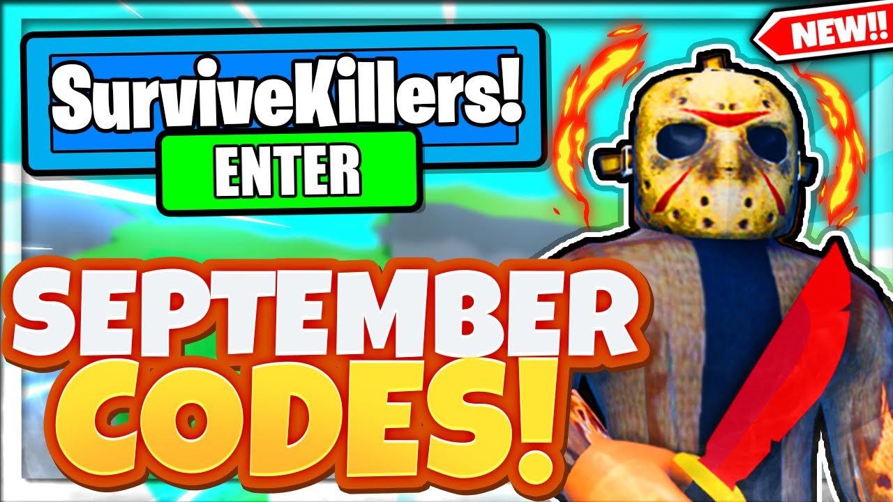 Roblox Survive the Killer Codes (September 2021)