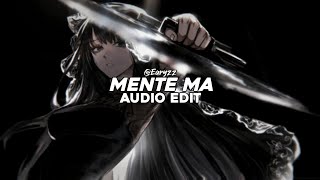 Mente Ma Slowed - Makama, Mc Staff Edit Audio