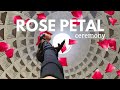 Romes rose petal ceremony at the pantheon pentecost 2024  pentecost roma italy pantheon