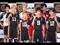 ハイパープロジェクション演劇「ハイキュー!!」“進化の夏”囲み会見 | エンタステージ