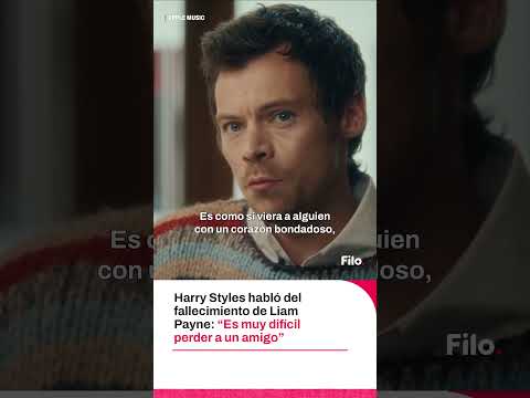 Video Harry Styles habló por primera vez sobre la muerte de Liam Payne: Me hizo reconsiderar mi vida