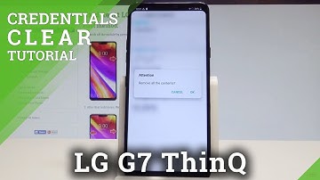 How to Clear Credentials in LG G7 ThinQ - Delete All Certificates |HardReset.Info