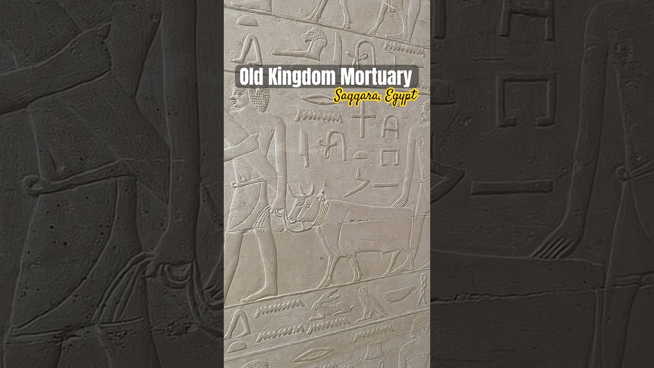Old Kingdom Mortuary architecture, Saqqara