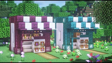 マインクラフト テラスのあるお店の作り方 How To Build A Store マイクラ建築講座 Mp3