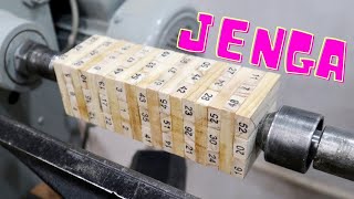 Woodturning - Super idea from Jenga tower !