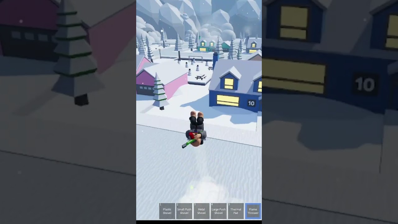 snow shoveling simulator 