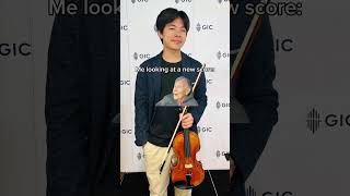 This is how I sight read 😂 🎻
