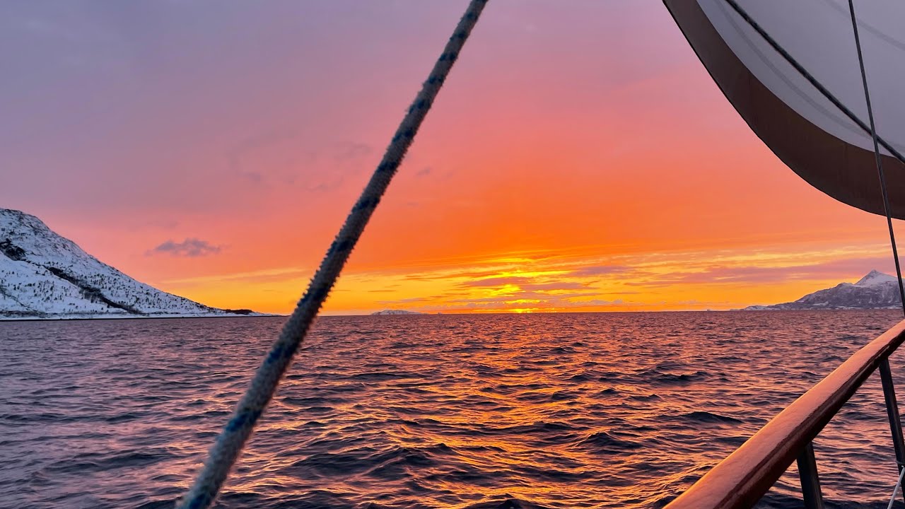 Nauticat 38 S/Y Nina cold and windy Easter sailing trip 2024