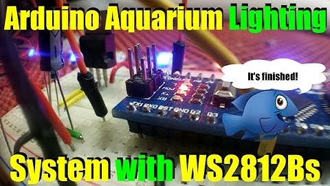 Arduino Aquarium Lighting System Part 3