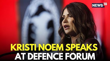 LIVE | DHS Secretary Kristi Noem Delivers Keynote at HSDF Border Security Symposium | N18G