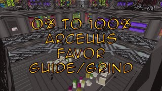 0 to 100 Arceuus Favor