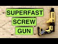 Dewalt Drywall Screw Gun DCF620B and Adapter DCF6201 review