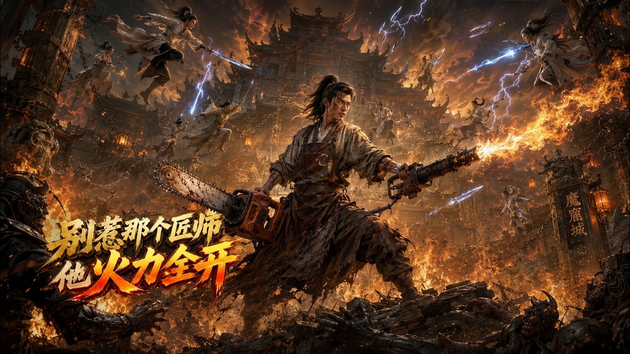 廢柴匠師手持電鋸，碾壓劍修逆襲成神