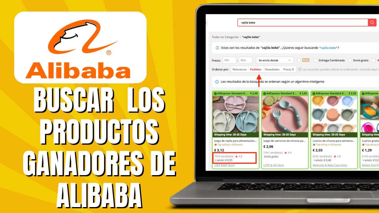 Cómo BUSCAR Los Productos Más Vendidos En ALIBABA | Productos Ganadores