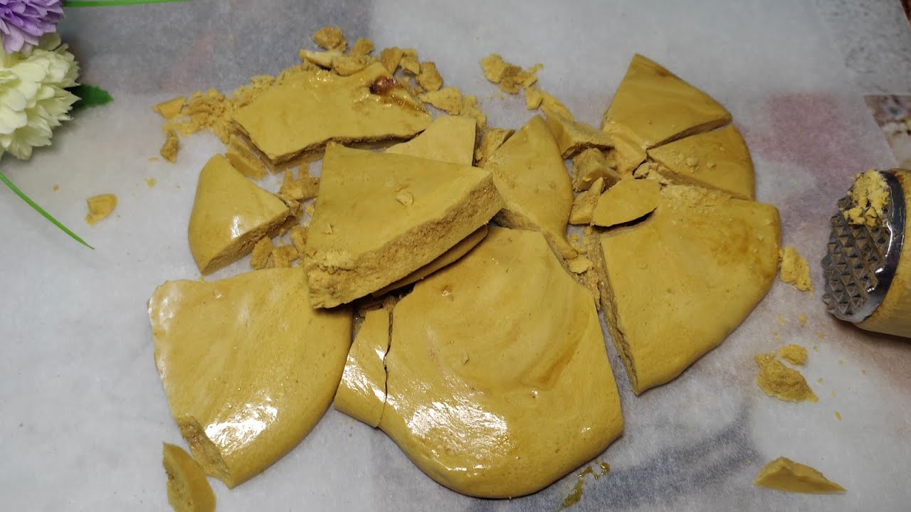 حلاوة ايام زمان هشه ومقرمشة/sugar candy