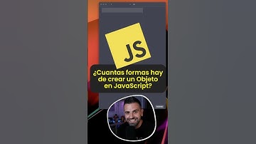 JAVASCRIPT: Cómo crear Objetos