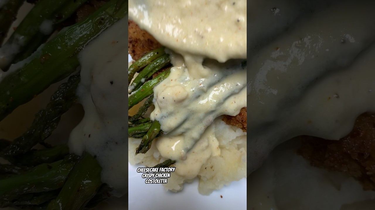 Dinner Ideas DIY Crispy Chicken Costoletta | Cheesecake Factory