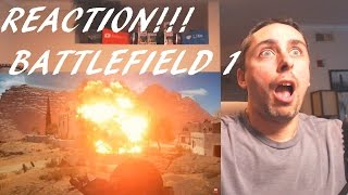 [Battlefield 1 Official Gamescom Gameplay Trailer] REACTION!!! EPIC