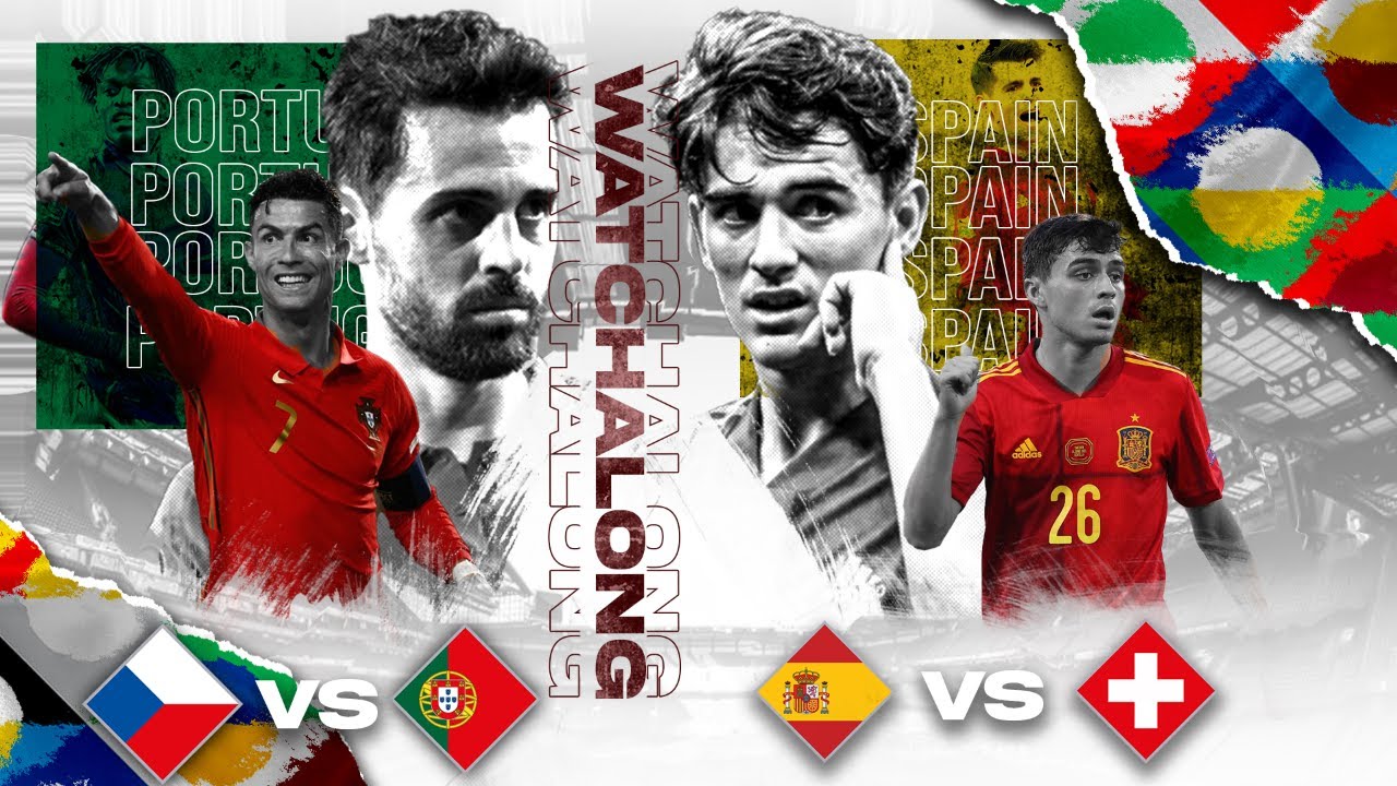 Portugal vs Czech Republic Spain vs Switzerland Nations League Live Ronaldo World Cup 2022
