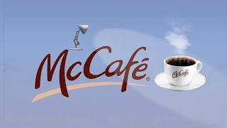 McCafé Logo Spoof Luxo Lamp News