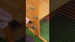 Feel Good UK Chicken Coop & Rabbit Hutch Latch Video YouTube