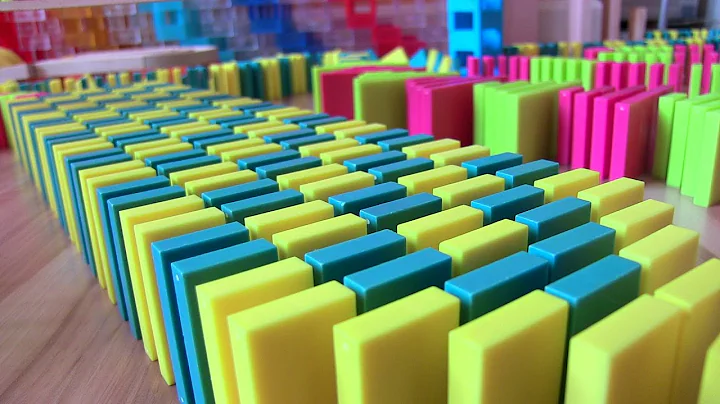 SPECTACULAR SCREENLINK 25,000 dominoes! With 101gabed