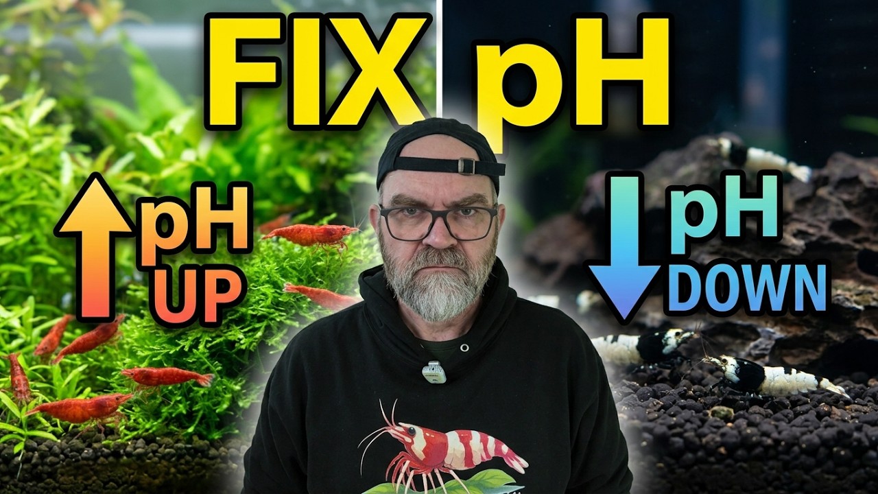 How to Raise or Lower pH in a Shrimp Tank