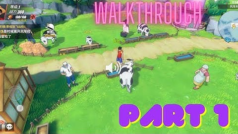 One piece fighting path - gameplay walkthrough | part 1 (android/ios)